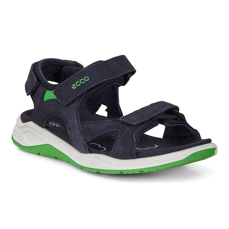 Kids Ecco X-Trinsic K - Sandals Blue - India VCJNKE359